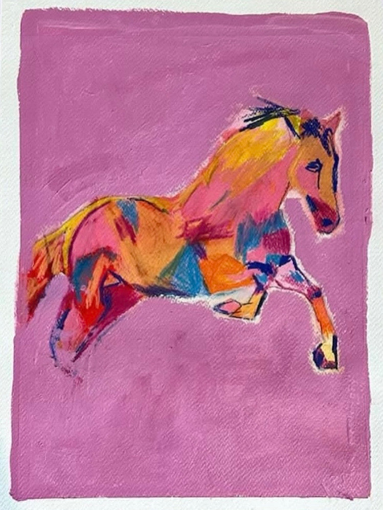 Horse With No Name Original Painting