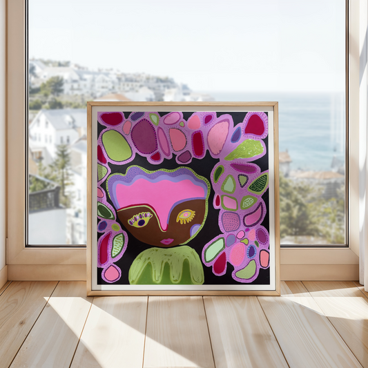jardín de chicles print